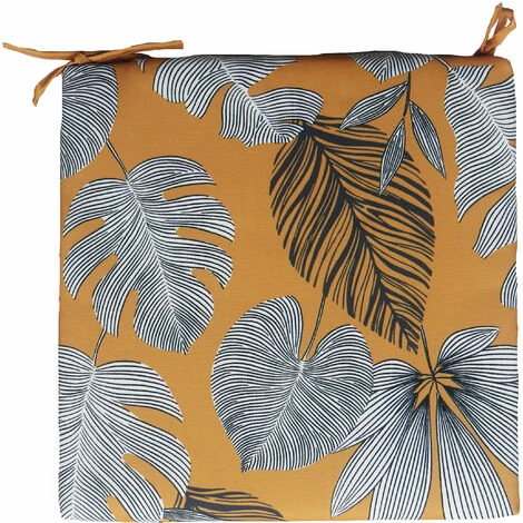 HOMEMAISON Galette De Chaise Outdoor Tropical Tournesol 40 X 40 Cm - Tournesol 1 HOMEMAISON Galette De Chaise Outdoor Tropical Tournesol 40 X 40 Cm - Tournesol