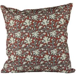 HOMEMAISON Coussin Outdoor Biface Fleuri Citrouille 45 X 45 Cm - Citrouille