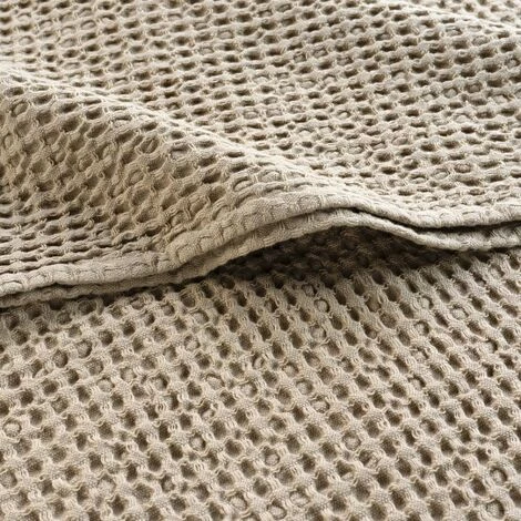 HOMEMAISON Coussin Déhoussable En Nid D'abeille Lin 30 X 50 Cm - Lin 2 HOMEMAISON Coussin Déhoussable En Nid D'abeille Lin 30 X 50 Cm - Lin – Image 2