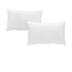 Lot De 2 Oreillers Mœlleux Synthétique NAF NAF 30x50 Cm - Blanc