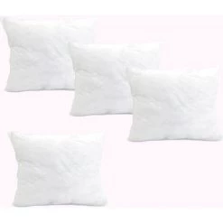 BRAVO HOME Lot De 4 Oreiller De Garnissage 30 X 50 Cm - Coussin à Recouvrir - Oreillers Intérieur - Rembourrage Coussins-Polyester