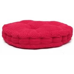 MONLY Coussins De Coussin En Velours Côtelé épais De 7,1 Cm, Coussin De Chaise Doux De Couleur Unie De 40,6 X 40,6 Cm, Coussin De Sol Rond/carré Pour S'asseoir, Tapis De Tatami, Méditation, Yoga, Coussin D'assise Pour Salon, Bureau, Intérieur, Extérieur 1 Pièce -France Coussin et housse de coussin Soldes Boutique 53934967 3