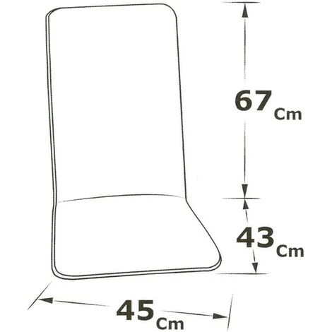 EMMEVI Coussin De Chaise Fauteuil Pliant Couverture De Chaise Doux Rayé - Rose 4 EMMEVI Coussin De Chaise Fauteuil Pliant Couverture De Chaise Doux Rayé - Rose – Image 4