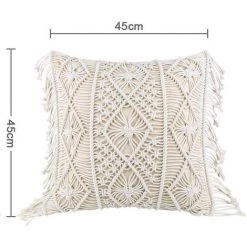 MODOU Housse De Coussin, Housse De Coussin, Coussin De Canapé, Coussin Décoratif, Housse De Coussin Boho, Coussin Décoratif En Coton Avec Macramé Pour Lit, Canapé, Canapé, Voiture, Beige, 45 * 45 Cm 8 MODOU Housse De Coussin, Housse De Coussin, Coussin De Canapé, Coussin Décoratif, Housse De Coussin Boho, Coussin Décoratif En Coton Avec Macramé Pour Lit, Canapé, Canapé, Voiture, Beige, 45 * 45 Cm -France Coussin et housse de coussin Soldes Boutique 54086918 4