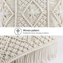 MODOU Housse De Coussin, Housse De Coussin, Coussin De Canapé, Coussin Décoratif, Housse De Coussin Boho, Coussin Décoratif En Coton Avec Macramé Pour Lit, Canapé, Canapé, Voiture, Beige, 45 * 45 Cm 9 MODOU Housse De Coussin, Housse De Coussin, Coussin De Canapé, Coussin Décoratif, Housse De Coussin Boho, Coussin Décoratif En Coton Avec Macramé Pour Lit, Canapé, Canapé, Voiture, Beige, 45 * 45 Cm -France Coussin et housse de coussin Soldes Boutique 54086918 5
