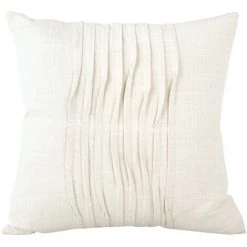PT' Coussin En Coton 45 X 45 Cm Wave Ivoire - Ivoire