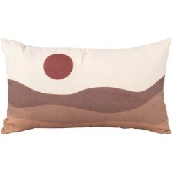 PT' Coussin En Coton 50 X 30 Cm Sunset Sable - Sable