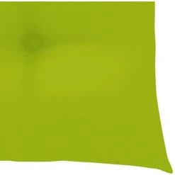 Hommoo Coussins De Chaise 4 Pcs Vert Vif 40x40x7 Cm Tissu -France Coussin et housse de coussin Soldes Boutique 54154318 5