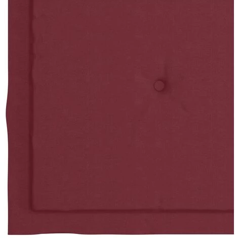 Hommoo Coussins De Chaise De Jardin 2 Pcs Bordeaux 40x40x3 Cm Tissu 5 Hommoo Coussins De Chaise De Jardin 2 Pcs Bordeaux 40x40x3 Cm Tissu – Image 5