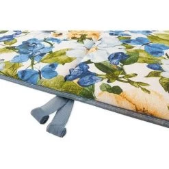 EMMEVI Coussin De Transat Pliant Douce Housse De Place Chaise Longue Motif Floral - Bleu -France Coussin et housse de coussin Soldes Boutique 54313155 3
