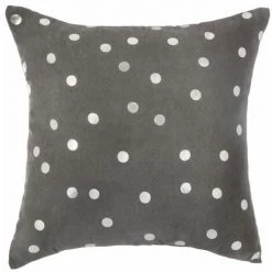 Coussin Pois Dorés Et Argentés 40X40 Cm Gris FUIENKO