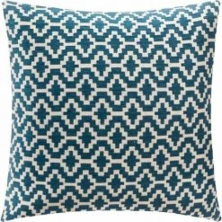 Housse De Coussin 40 X 40 Cm Bleu FUIENKO