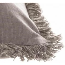Coussin Déhoussable 30 X 50 Cm Gris Clair FUIENKO -France Coussin et housse de coussin Soldes Boutique 54326034 3