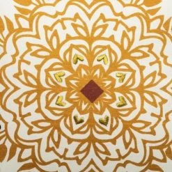 Housse De Coussin 40 X 40 Cm Jaune FUIENKO -France Coussin et housse de coussin Soldes Boutique 54326094 4