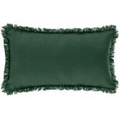Coussin Déhoussable 30 X 50 Cm Vert FUIENKO
