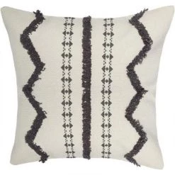 Housse De Coussin 40 X 40 Cm Beige FUIENKO -France Coussin et housse de coussin Soldes Boutique 54326970 4