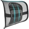 ALMI Coussin Soutien Lombaire En Maille Support Lombaire Avec Sangle De Fixation Elastique Peut Soulagement De La Douleur De Lombaire Idéal Pour Dossier De Chaise Voiture Bureau