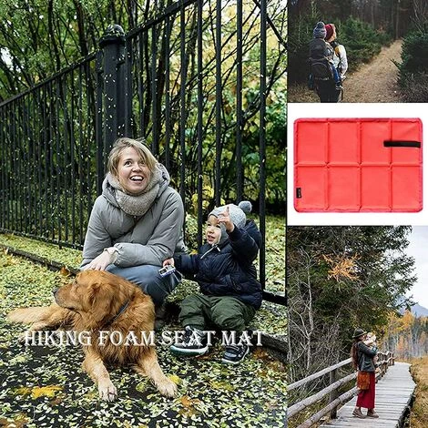 TANABATA Étanche Tapis En Mousse,Thermique Léger Coussin,Tapis De Siège Pliant Extérieur,Coussin De Siège Thermique,Mousse Coussin Pliant,Tapis De Camping Pliable,siège Portable (H) 4 TANABATA Étanche Tapis En Mousse,Thermique Léger Coussin,Tapis De Siège Pliant Extérieur,Coussin De Siège Thermique,Mousse Coussin Pliant,Tapis De Camping Pliable,siège Portable (H) – Image 4