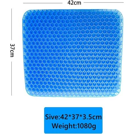 TANABATA Coussin En Gel Multifonctionnel, Coussin De Soutien Du Siège De Siège De Siège Très élastique Et Respirant, Soulageant La Fatigue De La Hanche 2 TANABATA Coussin En Gel Multifonctionnel, Coussin De Soutien Du Siège De Siège De Siège Très élastique Et Respirant, Soulageant La Fatigue De La Hanche – Image 2