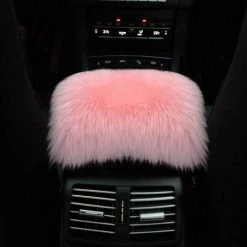 READCLY Housse D'accoudoir De Voiture, Housse D'accoudoir Automatique En Peluche Universelle Housse De Protection De Console Centrale Automatique Repose-bras De Voiture Coussin De Coussin Accessoire Intérieur De Voiture -France Coussin et housse de coussin Soldes Boutique 54471786 4