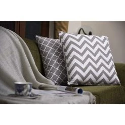 Ensoleillé Housse De Coussin Carrée Double Face -France Coussin et housse de coussin Soldes Boutique 55285545 4