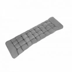 JARDIBRICODECO Coussin Matelassé Gris Pour Chaise Longue De Jardi -France Coussin et housse de coussin Soldes Boutique 55315385 3