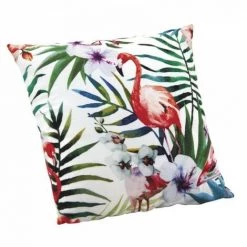 JARDIBRICODECO Coussin Flamant Rose