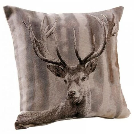 JARDIBRICODECO Coussin Cerf En Coton 3 JARDIBRICODECO Coussin Cerf En Coton – Image 3