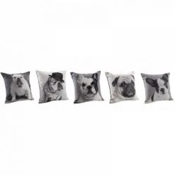 JARDIBRICODECO Coussin Chien En Coton
