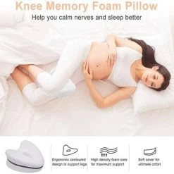 TINOR Leg Pillow Coussins Relève-Jambes Pour Jambe Avec Mousse à Mémoire De Forme Coussin Orthopédique Pour Dormeurs Latéraux -France Coussin et housse de coussin Soldes Boutique 55425745 5