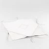 1001KDO POUR LA MAISON Coussin Galette De Chaise 36 X 36 X 3.5 Cm Blanc Essentiel