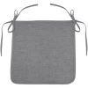 1001KDO POUR LA MAISON Coussin Galette De Chaise Chambray Newtons Gris
