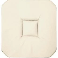 1001KDO POUR LA MAISON Galette De Chaise 36 X 36 Cm Panama Naturel