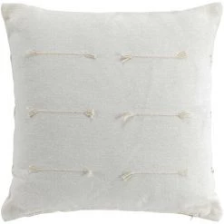 1001KDO POUR LA MAISON Housse De Coussin 40x40cm Fileos Naturel