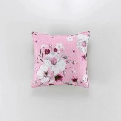 1001KDO POUR LA MAISON Housse De Coussin Microfibre Velvet Flower 60x60cm