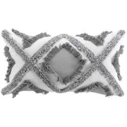 1001KDO POUR LA MAISON Coussin 30x50cm Marisse Gris