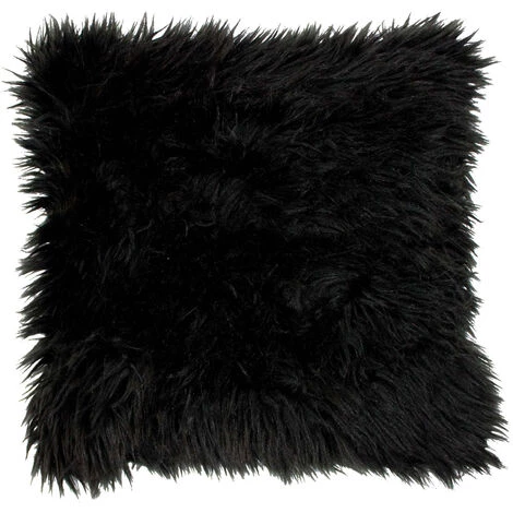 1001KDO POUR LA MAISON Coussin 40 Cm Imitation Fourrure Romie Noir 1 1001KDO POUR LA MAISON Coussin 40 Cm Imitation Fourrure Romie Noir