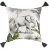 1001KDO POUR LA MAISON Coussin 40 X 40 Cm Equatoria Jungle Elephant