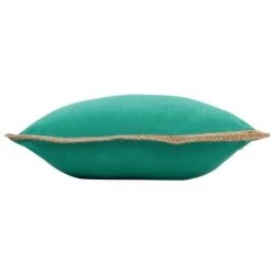 1001KDO POUR LA MAISON Coussin 40 X 40 Cm Kelonia Vert -France Coussin et housse de coussin Soldes Boutique 55499777 3