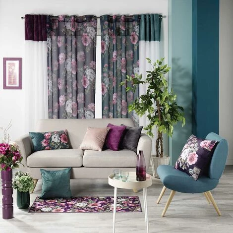 1001KDO POUR LA MAISON Coussin Dehoussable 30x50cm Flowers 3 1001KDO POUR LA MAISON Coussin Dehoussable 30x50cm Flowers – Image 3