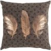 1001KDO POUR LA MAISON Coussin Déhoussable Métallisé Plumes Love