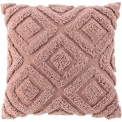 1001KDO POUR LA MAISON Coussin Déhoussable Zainas Rose 45cm