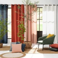 1001KDO POUR LA MAISON Coussin Gaze De Coton 40x40cm Angeliase Terracotta 5 1001KDO POUR LA MAISON Coussin Gaze De Coton 40x40cm Angeliase Terracotta -France Coussin et housse de coussin Soldes Boutique 55499867 3