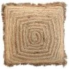 1001KDO POUR LA MAISON Coussin Jute Tournicotta