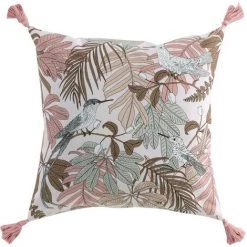 1001KDO POUR LA MAISON Coussin Madere Feuille