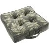 1001KDO POUR LA MAISON Coussin De Sol 40x40cm Adelor Anthracite