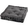 1001KDO POUR LA MAISON Coussin De Sol Matelassé Ardoise 45cm