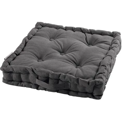 1001KDO POUR LA MAISON Coussin De Sol Matelassé Ardoise 45cm 1 1001KDO POUR LA MAISON Coussin De Sol Matelassé Ardoise 45cm