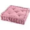 1001KDO POUR LA MAISON Coussin De Sol Matelassé Rose 45cm