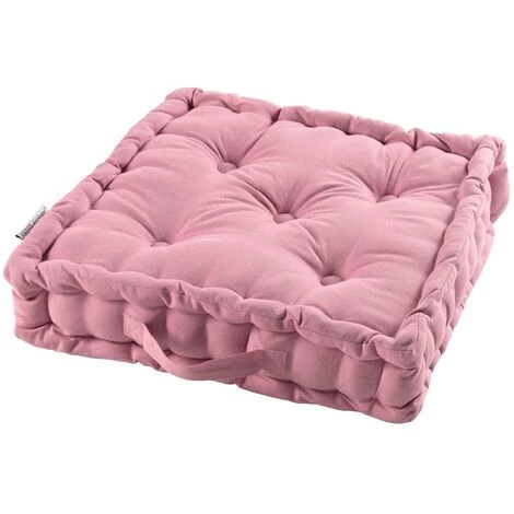 1001KDO POUR LA MAISON Coussin De Sol Matelassé Rose 45cm 1 1001KDO POUR LA MAISON Coussin De Sol Matelassé Rose 45cm
